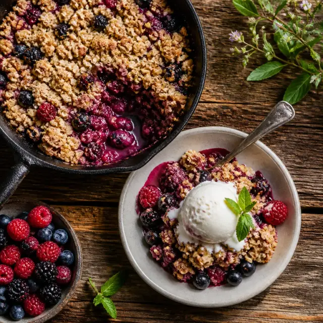 Flik's Harvest Berry Crumble