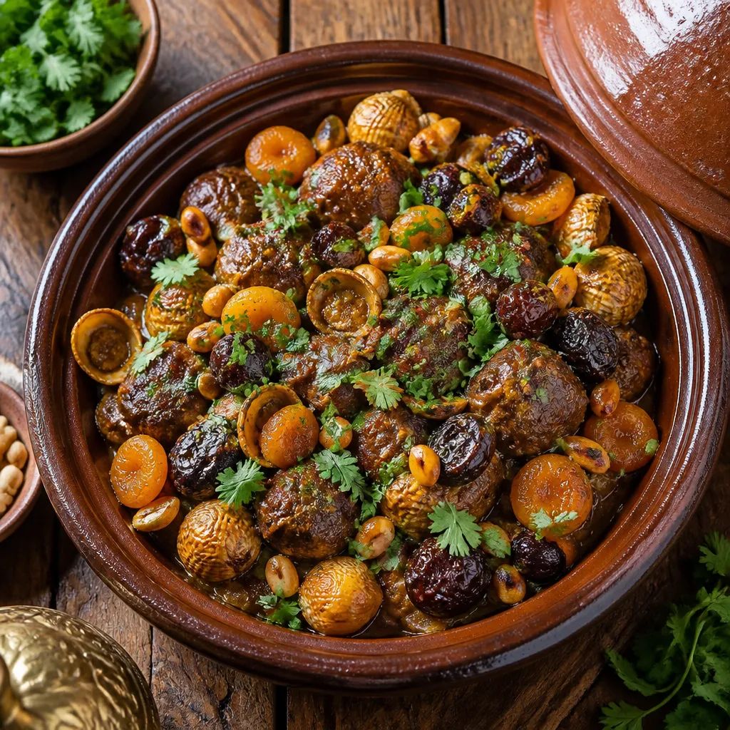 Saluk's Seashell Spiced Lamb Tagine