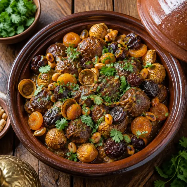 Saluk's Seashell Spiced Lamb Tagine