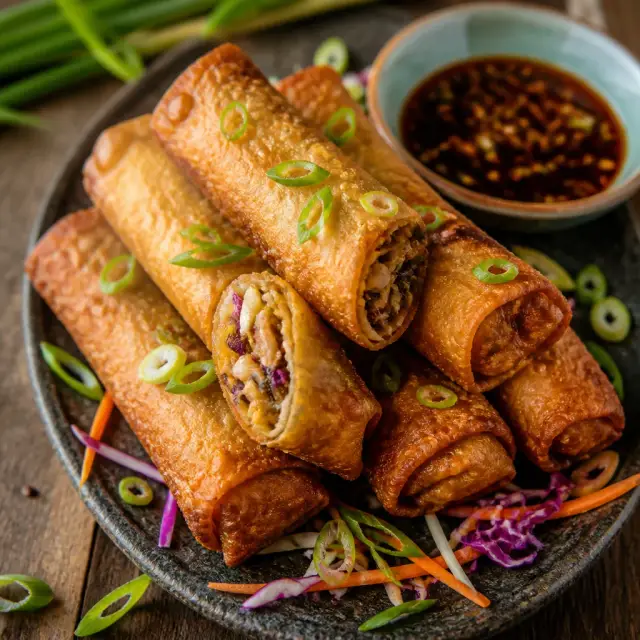 Grandpa's Enchanted Egg Rolls