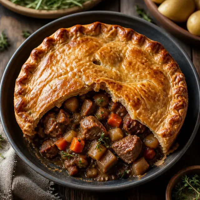 Grime's Gullet-Stuffer Pie
