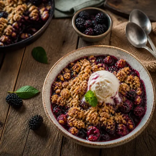 Blackbeard's Bramble Berry Crumble