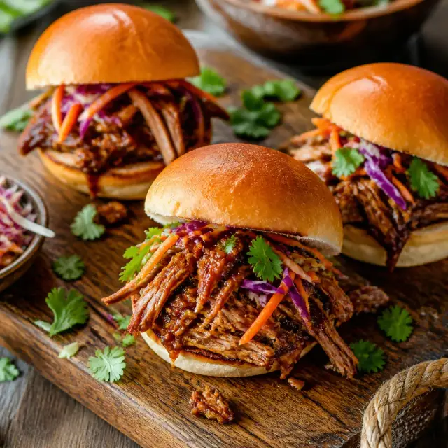 Pirate's Plunder Pulled Pork Sandwiches