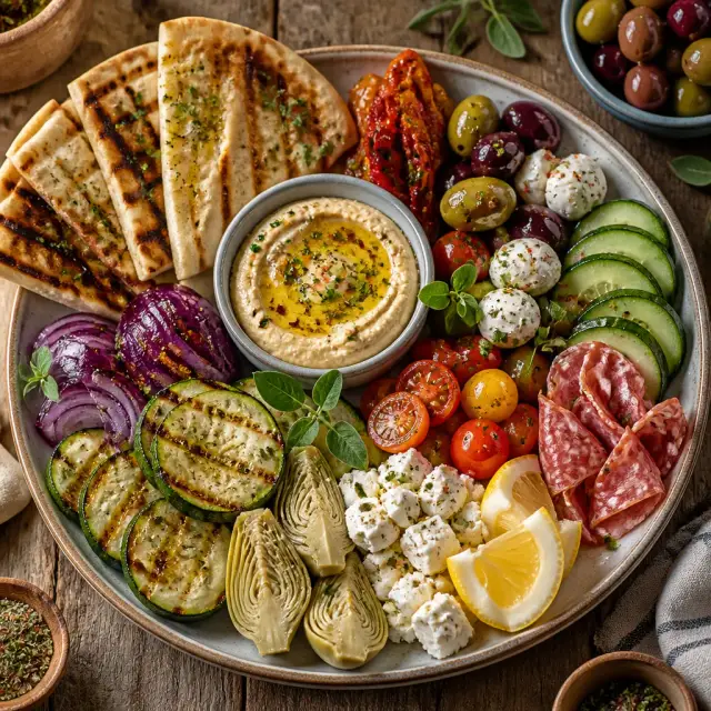 Kassandra's "Misthios' Mezze" Platter