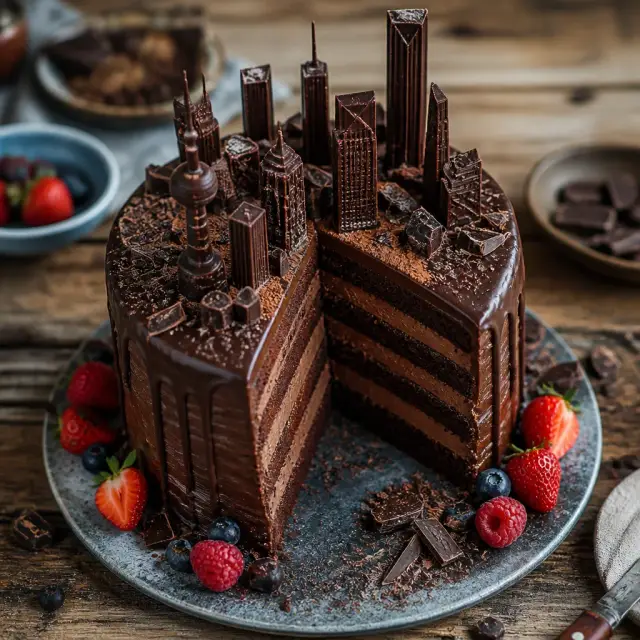 Levolution Legacy Layer Cake: Shanghai Showdown Chocolate Delight