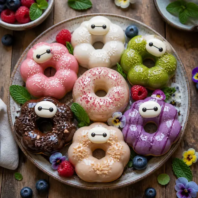 Baymax's Mochi Doughnut Medley