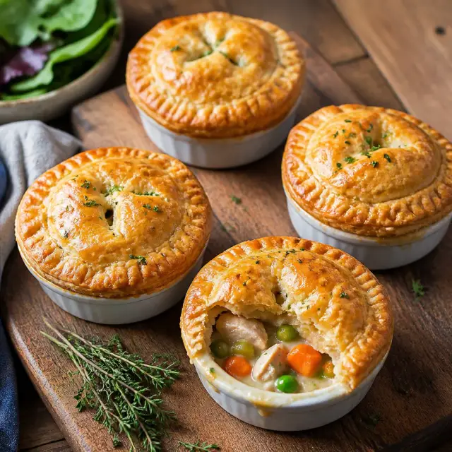 Power-Player Petite Pot Pies