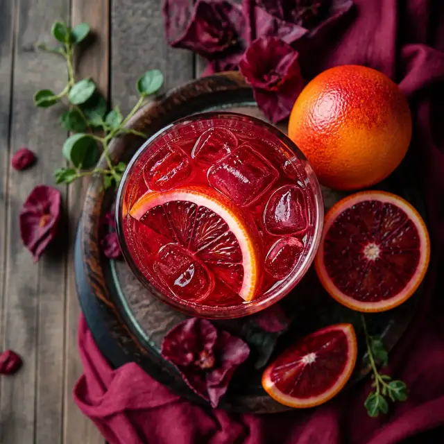 Mina's "Blood Orange" Elixir