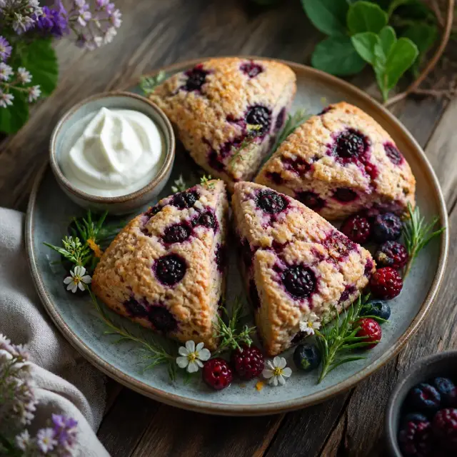 Will O' the Wisp Wild Berry Scones