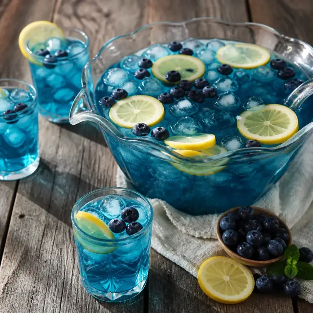 Blue Hole Moonshine Punch