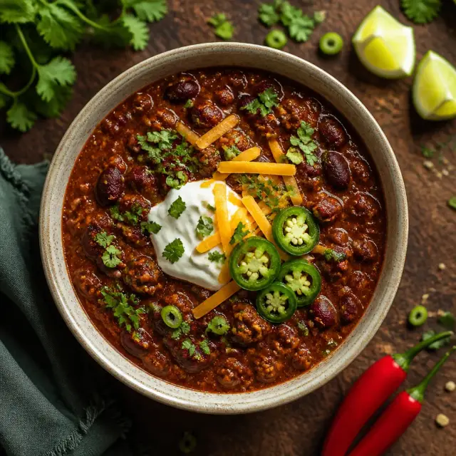 Woods' Flaming Chili of Vengeance