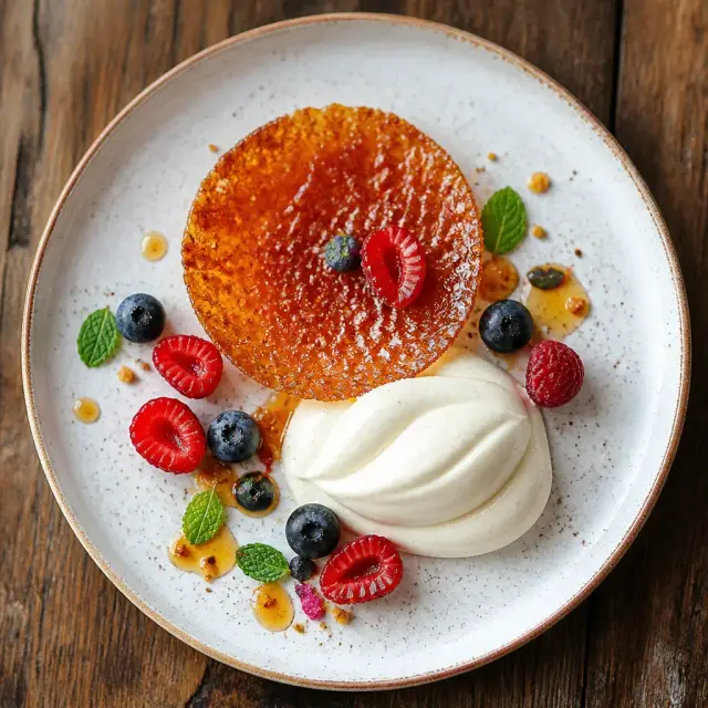 Finn McMissile's Deconstructed Crème Brûlée