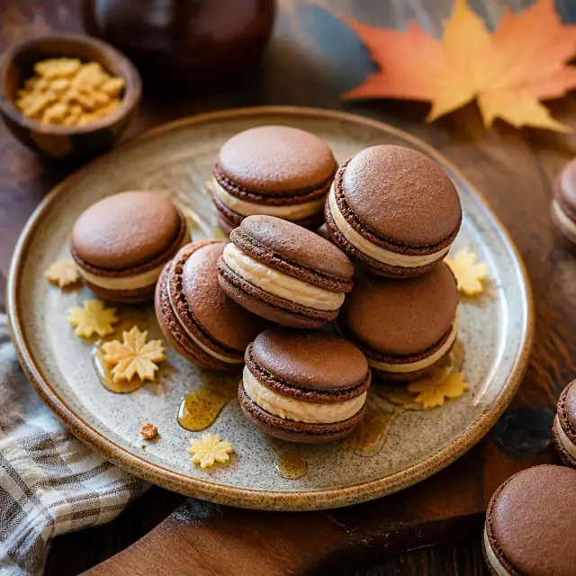 Mater's Mudflap Maple Macarons