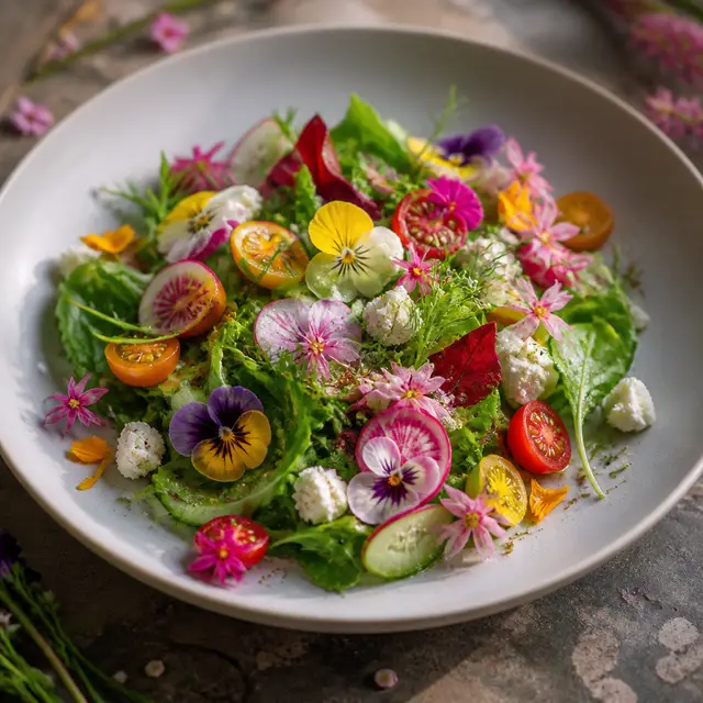 Haru's Rooftop Garden Salad