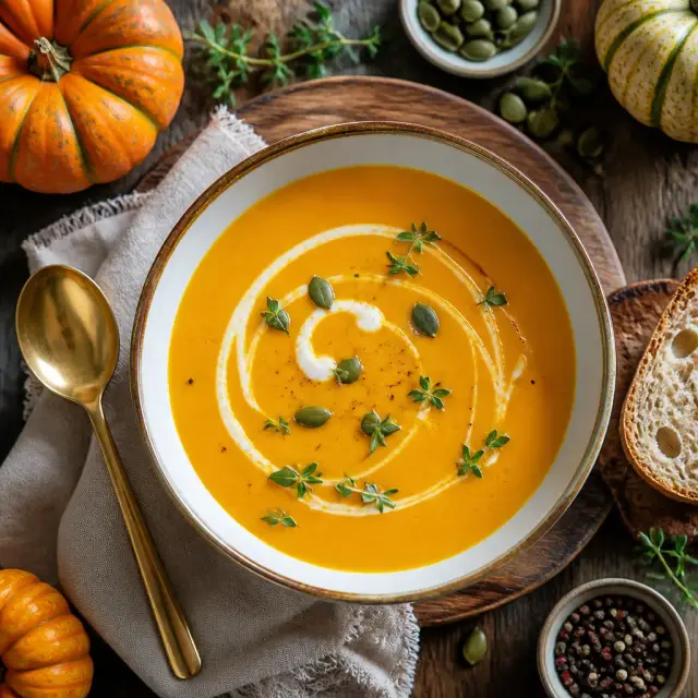 Fairy Godmother's Pumpkin Carriage Soup