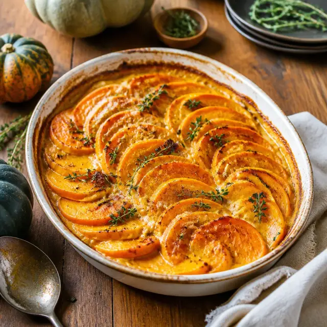 Fairy Godmother's Pumpkin Patch Gratin