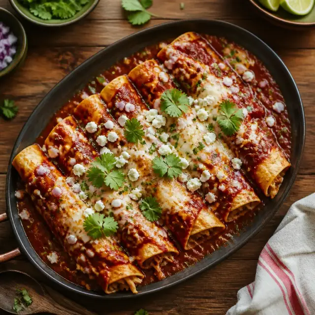 Ernesto de la Cruz's Grand Entrance Enchiladas