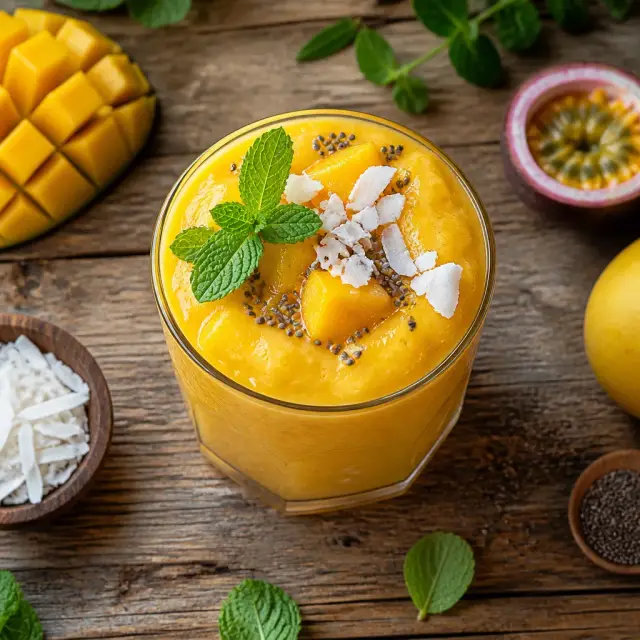 Quantum Masked Mango Smoothie