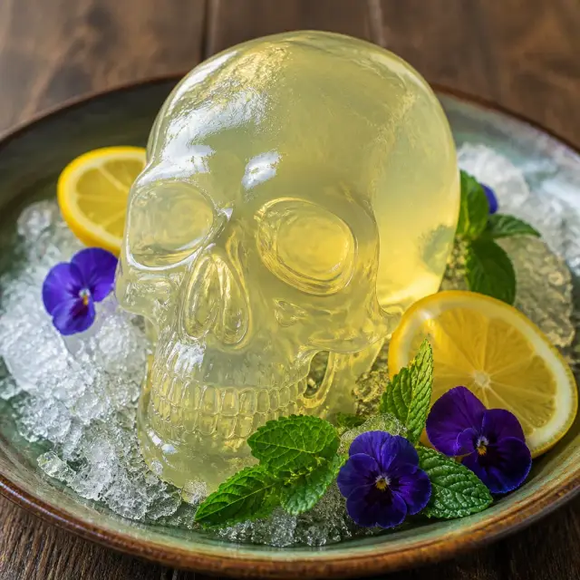 Crystal Skull Jello Mold