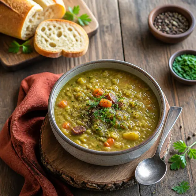 Elder Kettle's Soul-Soothing Split Pea Soup