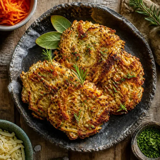 Grug's Grated Grub Griddle Cakes