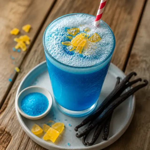 Digital Static Blue Shake