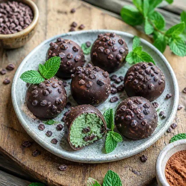 Cryogenic Chamber Chillers (Mint Chocolate Protein Bites)