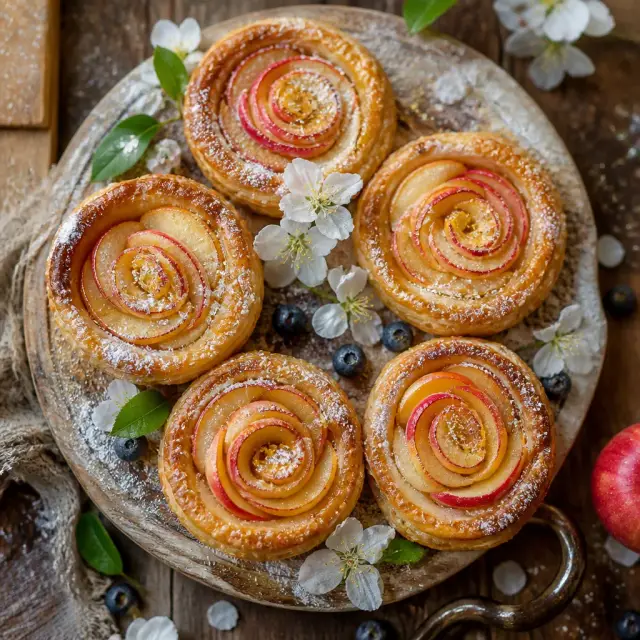 Giselle's Enchanted Apple Tartlets with Wishing Dust