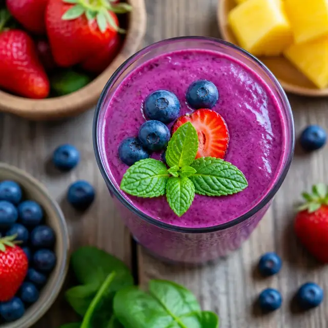 Police Chief's Power Punch Smoothie