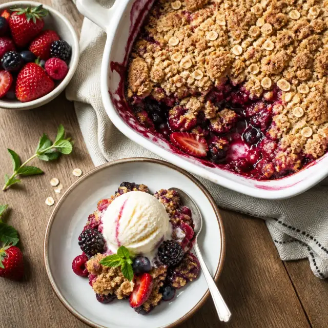 Data-Driven Berry Crumble
