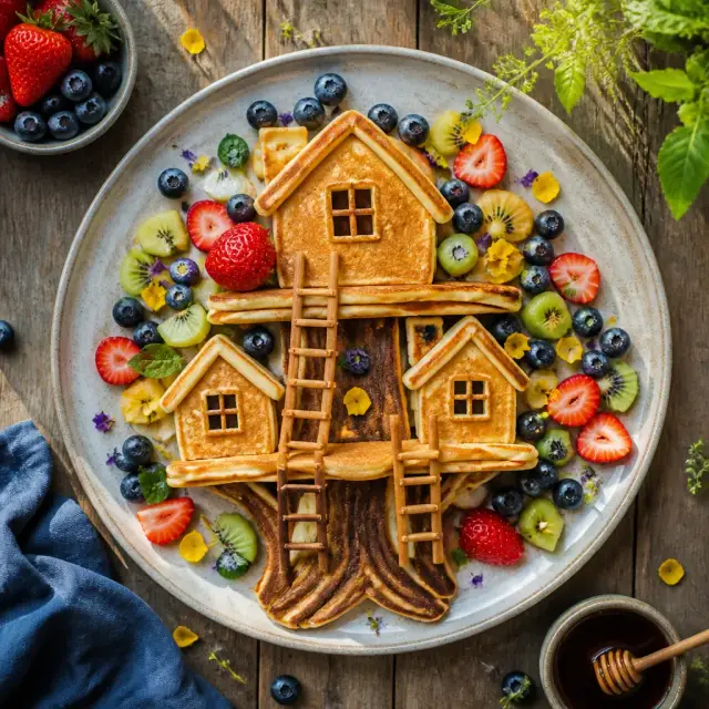 Friendship Treehouse Pancakes