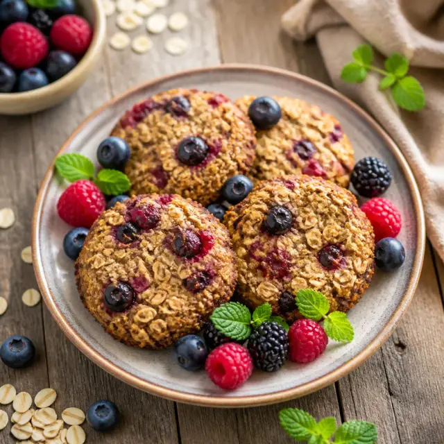 Dragon Rider's Berry Oatcakes