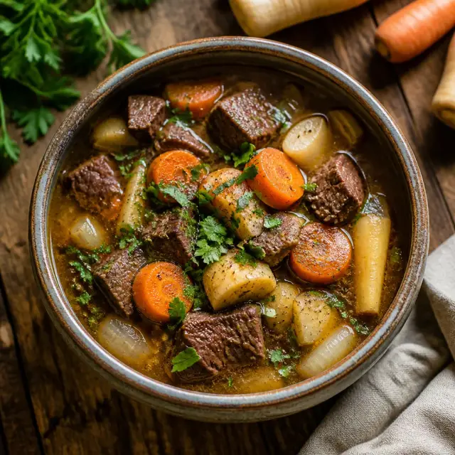 Viking Tribe's Hearty Root Vegetable Stew