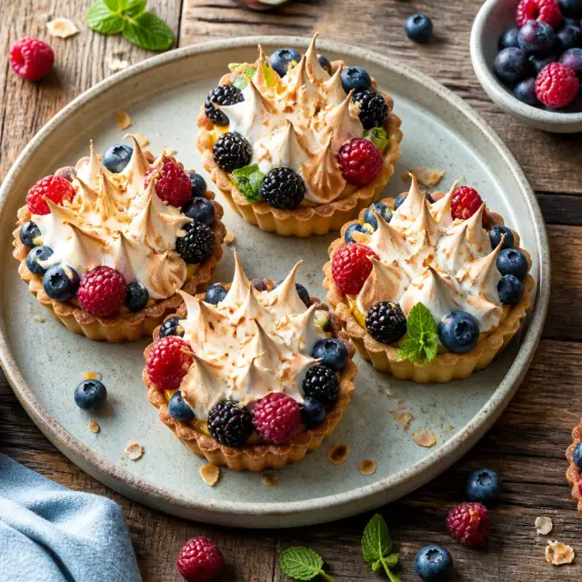 Stormfly's Spiky Berry Tartlets