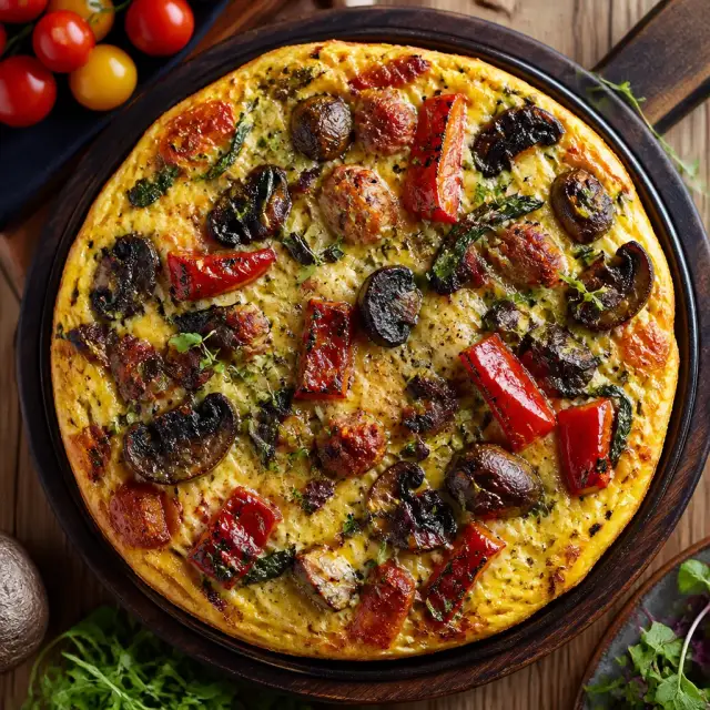 Fiery Forbidden Fields Frittata