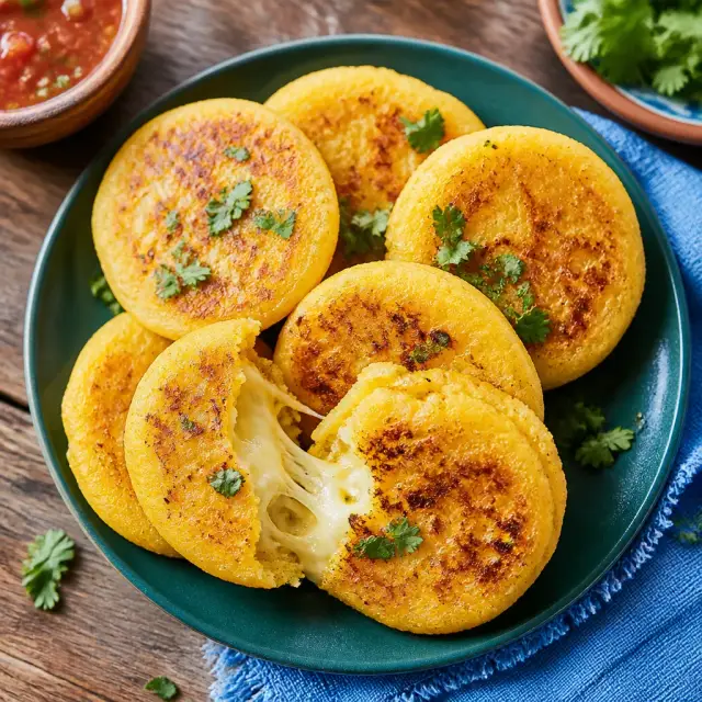 Mirabel's "Un-Breakable" Arepa con Queso