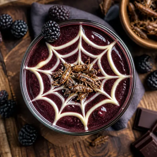 The 'Spider Smoothie' Protein Shake