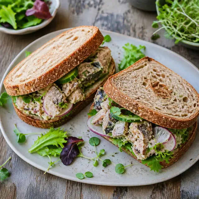 Dory's Memorable Mackerel Salad Sandwiches