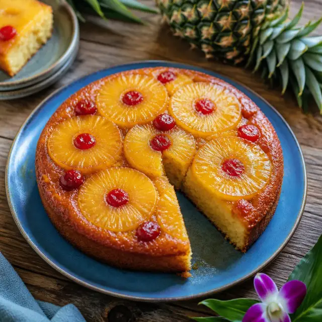 Shun's Pineapple Treasure Cake
