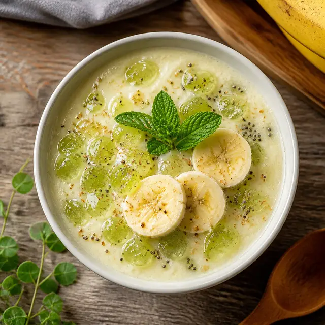 Gel-Banana Healthy Smoothie