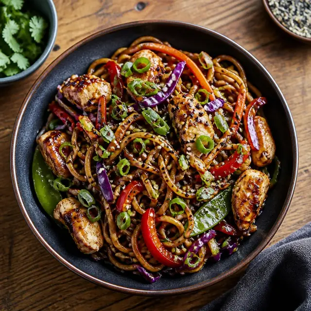 Night Fury Noodle Stir-Fry