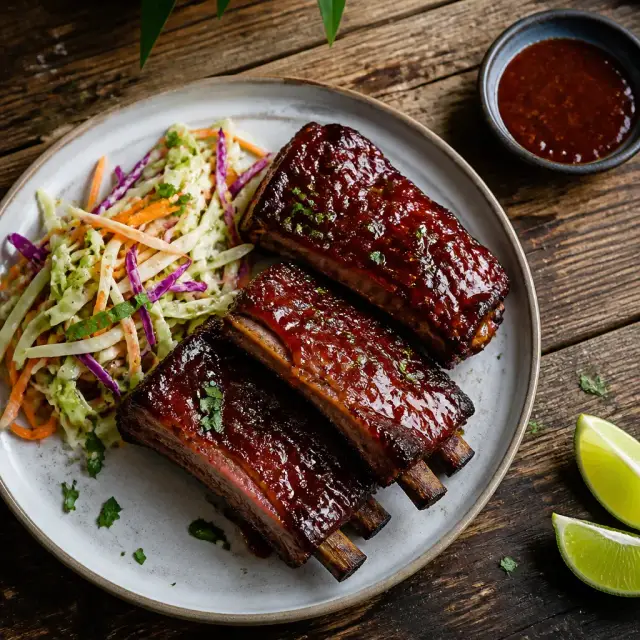 Michael's Marbella Vice Ribs with Southern San Andreas Slaw
