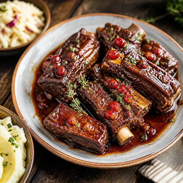 Grunkle Stan's 'Mystery Shack' Short Ribs with Secret Sauce