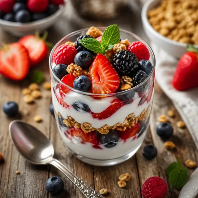 Cortana's "Can-Do" Berry Parfait