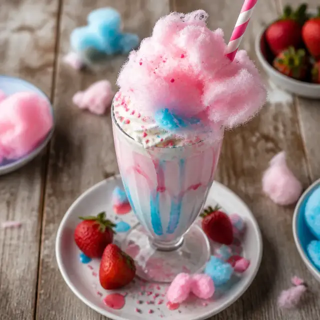 Happyland Cotton Candy Milkshake