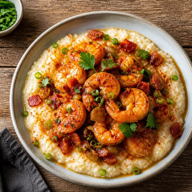 Hatbox Ghost's Head-Spinning Shrimp & Grits