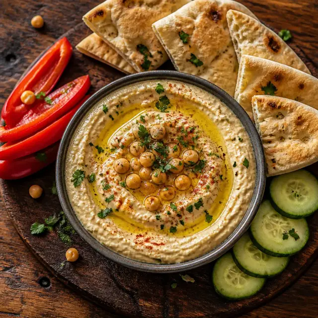 Herculean Hummus & Heroes' Pita