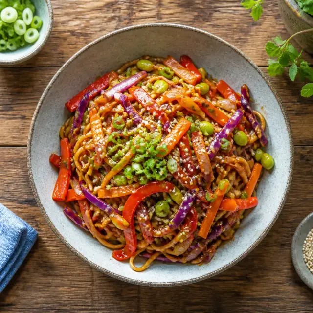 Slushy's Sweet & Tangy Noodle Stir-Fry