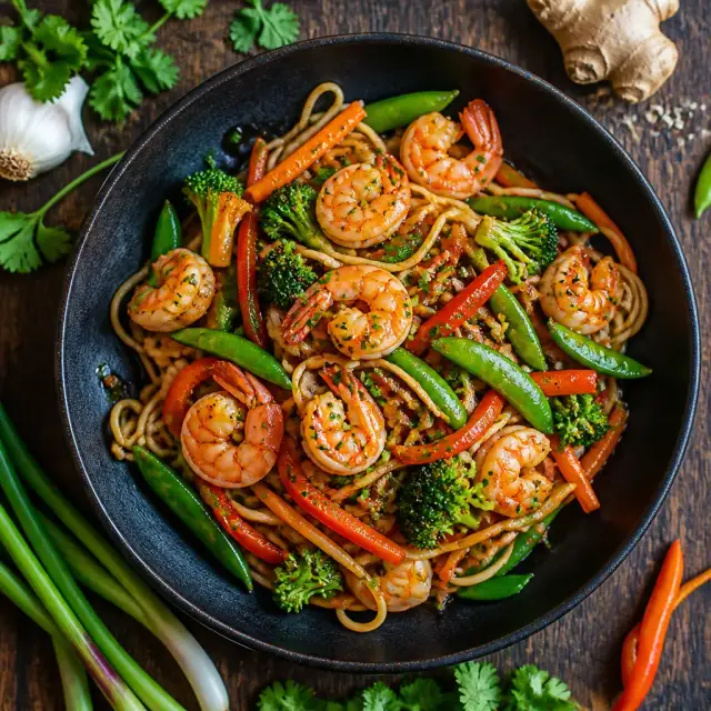 Night Fury Noodle Stir-Fry