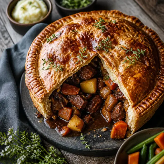 Wayne Manor Mystery Meat Pie